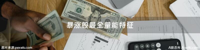 暴涨股最全量能特征