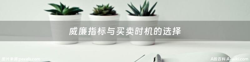 威廉指标与买卖时机的选择