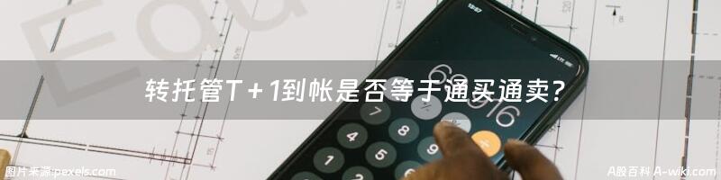 转托管T＋1到帐是否等于通买通卖？