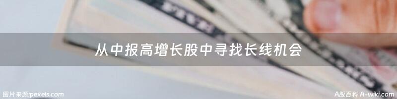 从中报高增长股中寻找长线机会