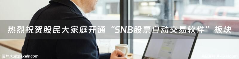 热烈祝贺股民大家庭开通“SNB股票自动交易软件”板块