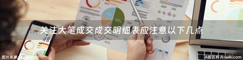 关注大笔成交成交明细表应注意以下几点