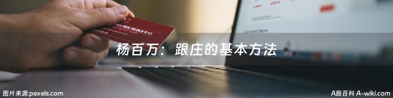 杨百万：跟庄的基本方法