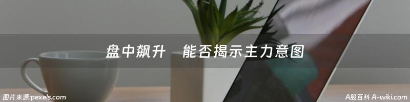 盘中飙升　能否揭示主力意图