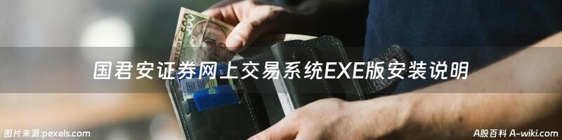 国君安证券网上交易系统EXE版安装说明