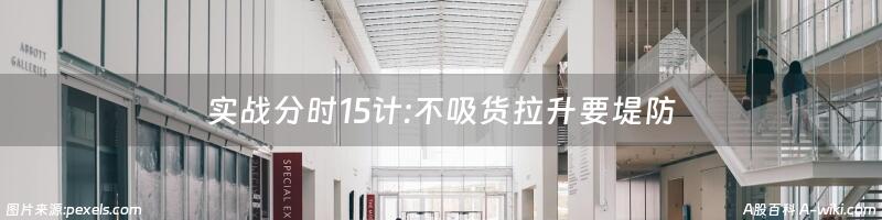 实战分时15计:不吸货拉升要堤防